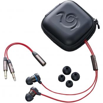 Cooler Master SGH-2090-KKTI1 - Auriculares in-ear, rojo