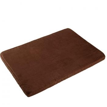 Colchón ortopédico para perros Wellness en ante - 100 cm x 70 cm x 6 cm
