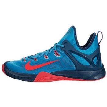 Nike Men's Zoom Hyperrev 2015 Blue Lagoon/Brght Crmsh/Bl FRC Basketball Shoe 12 Men US