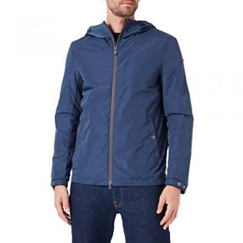 Cazadora Hombre Geox M3520T T2941, Chaqueta Leitan azul marino, Modelo Moonlit Ocean, Talla 52