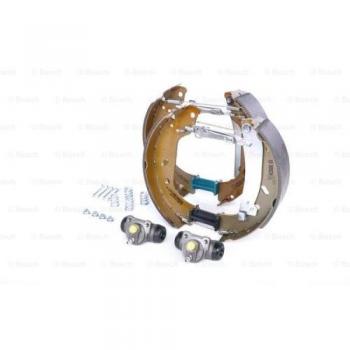 Bosch KS112 Kit Super Pro Kit de freno trasero de tambor 1 juego completo premontado
