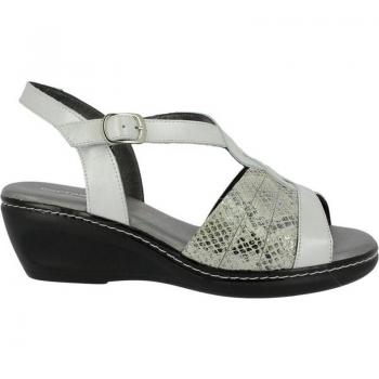 Sandalias de Mujer Doctor Cutillas 32167 Blanco Ancho Especial