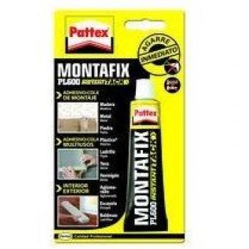 Pattex PL600, adhesivo de montaje profesional universal, resistente al agua, apto para interior y exterior, 75 gr