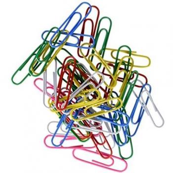 MTL 79210 - Pack de 100 clips colores, 32 mm