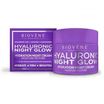 Biovène Hyaluronic Night Glow Restore Hydration Night Cream 50ml