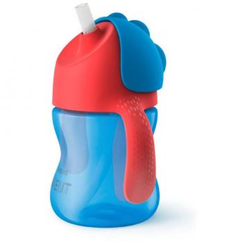 Taza AVENT con Pajita Flexible 200 ml (0% BPA) 9m+