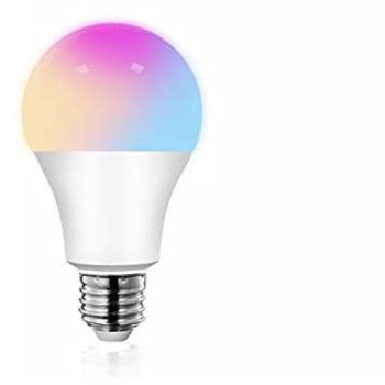 Bombilla LED Inteligente WiFi E-27 10W RGB Multicolor - Compatible con Alexa y Google Home - Control Personalizable de Luz y Color - Ahorro Energético