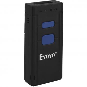 Elikliv Eyoyo Mini Portable Escáner de Código de Barras Inalámbrico Bluetooth Compatible con Apple iOS Android Windows