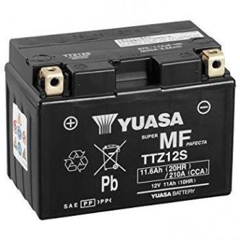 Batería de Moto YUASA TTZ12S-BS 11Ah 12V