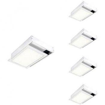 Kit de Pared Blanco para Panel LED 60x30 Slim (Pack de 5)