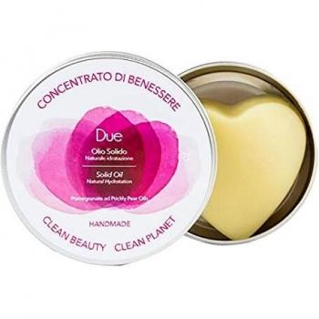 Biocosmé – Dos – Aceite sólido en forma de corazón, rico en aceites de granada y ficodindia 80 g