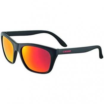 Cébé Cooper Gafas de Sol Juventud Unisex Soft Touch Black Red 10 < 12