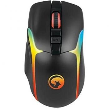 Ratón Gaming Inalámbrico Marvo Scorpion M729W Negro - Tecnología Avanzada