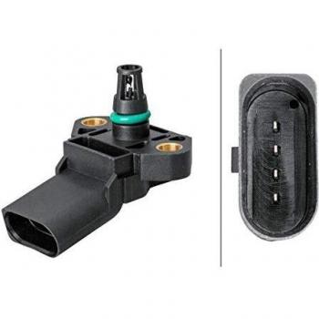 HELLA 6PP 009 400-471 Sensor, presión de sobrealimentación - 4polos - atornillado
