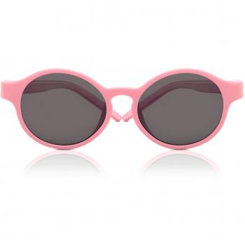 Oval Full Rim Acetate Kids' Prescription Sunglasses Pink Size 42 - SmartBuy Kids