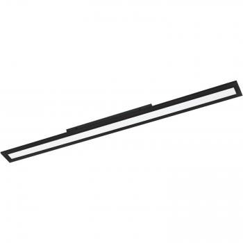 Plafoniera LED EGLO Salobrena-Z, 120x10cm, negra, 33.5W, regulable en temperatura de color (2700-6500K)