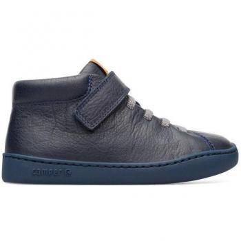 CAMPER Peu Touring - Boots for Boys and Girls - Blue, size 25 and 8, Smooth leather