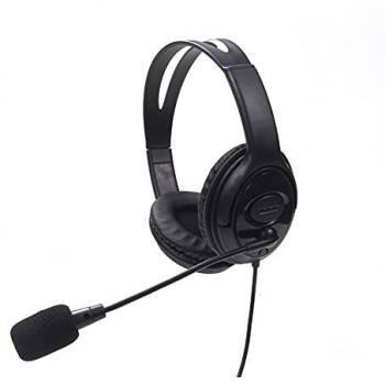 Auriculares con Cable Tellur Basic PCH2, Estéreo Binaural, Micrófono Integrado, Control en Línea, USB, Color Negro