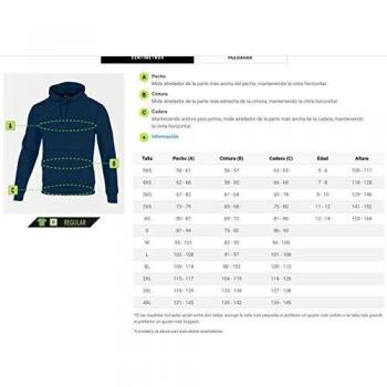 Joma Atenas II Sudadera, Niños, Blanco, 2XS