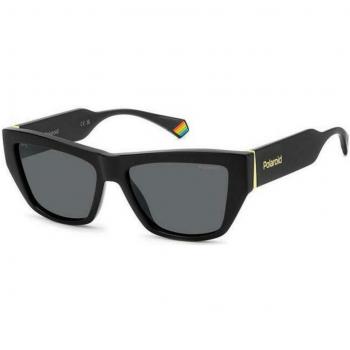 Polaroid Black/Grey Sunglasses for Women, Size: 55 MM