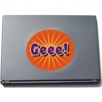 pinkelephant Indigos UG comic051-210 - Pegatina para Ordenador portátil, diseño Comic Funny Scene Geee!, 210 x 264 mm