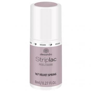 Alessandro Striplac Peel Or Soak Lacas de uñas 8 ml - Velvet Spring (N.º 167)