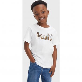 Camiseta Levi's Kids Manga Corta Cuello Redondo Ancho Camo Poster Logo