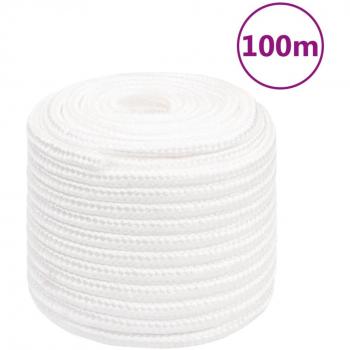 Cuerda de barco polipropileno blanco intenso 18 mm 100 m