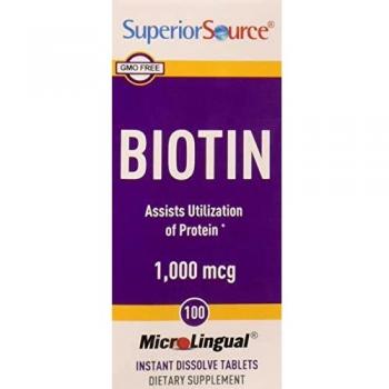 Superior Source Biotin 1,000mcg