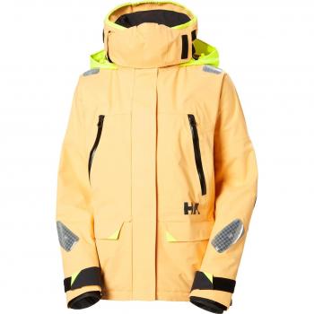 Helly Hansen Women's Skagen Offshore Waterproof Hooded Sailing Jacket Pink L