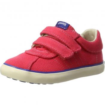 CAMPER Pursuit - Cotton Fabric Sneakers for Girls - Pink, Size 2