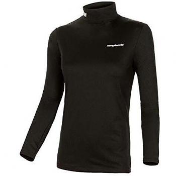 Trangoworld Bious, Suéter de Interior para Mujer, Negro, M