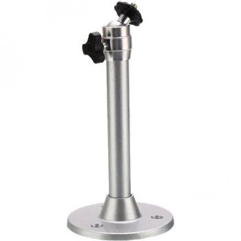 Soporte de proyector ajustable 360 grados con montaje en techo y soporte giratorio de metal, altura de 18CM