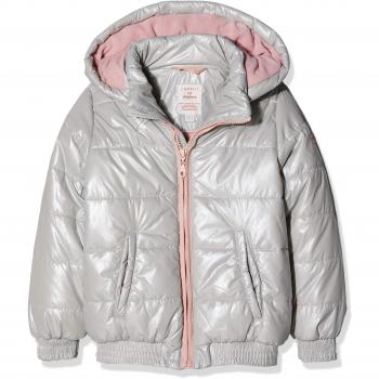 Esprit Kids Outdoor Jacket For Girl, Chaqueta para Niñas, Plateado