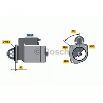Motor de Arranque Bosch 986015930, tipo: motor de arranque, características: marca Bosch, número de pieza 0 986 015 930