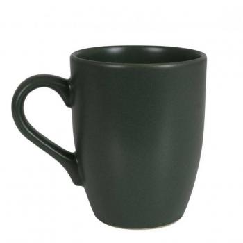 Taza de Porcelana Verde Mate 360cc Alfares Campida