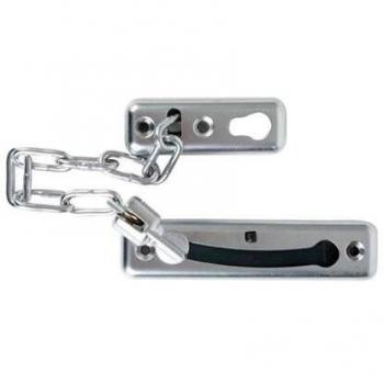 111D206 - Retenedor De Puerta Con Cadena Cromad