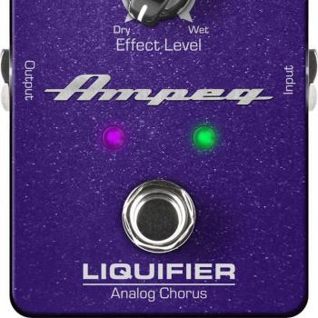 Ampeg LIQUIFIER Analog Chorus Pedal for Electric Bass
