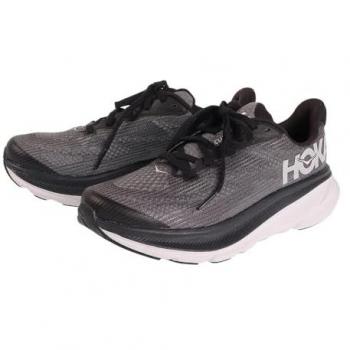 Hoka Clifton 9 - Grade School Shoes - Black - Size: 3