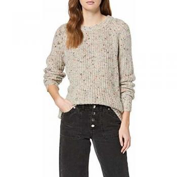Only Onlcarmen Reg Skinny ANK BB Dot002 suéter, Gris
