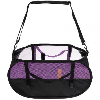 Gazechimp Bolsa Plegable Forma Cubo Almacenamiento de Cuerdas de Escalada - púrpura