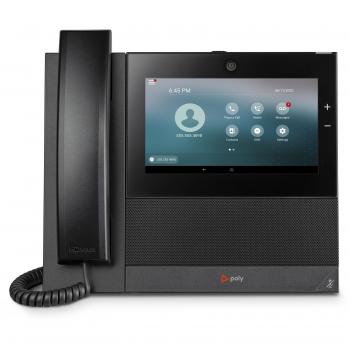 Poly CCX 700 OpenSIP VoIP Business Media Phone with PoE, LCD Display, and Integrated Camera - Black