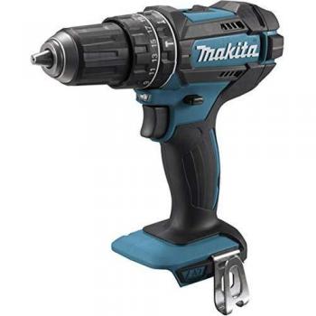 Makita DHP482ZJ drill Sin llave Negro, Azul 1900 RPM - Taladro eléctrico