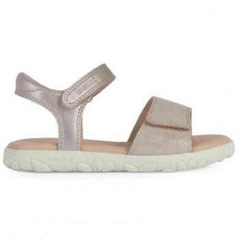 Sandalia Geox Haiti Niña Rosa Claro con Velcro