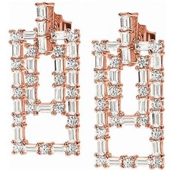 Pendientes Folli Follie Mujer 3E17S008RC 2 cm