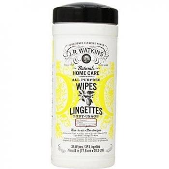 J. R. Watkins All Purpose Wipes Lim-n - 35 Toallitas