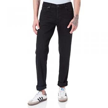 Jack & Jones Men's Mike Original Am 809 Comfort Fit Black Denim Jeans