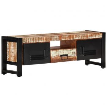 vidaXL TV Cabinet 120x30x40 cm Solid Wood Reclaimed