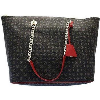 Pollini Bolsa Tapiro Mujer Negro-Rojo - TE8410PP02Q1100B