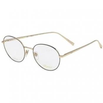 Gafas de Vista Chopard VCHF48M, Color Rosa Oro con Partes Negras, Talla 52 para Mujer